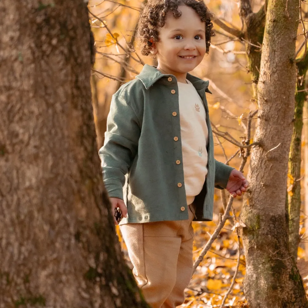Little Dutch Sweatbroek - Bruin - Forest Friends