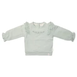 Little Dutch Sweater - Ruches - Groen - Fairy Garden