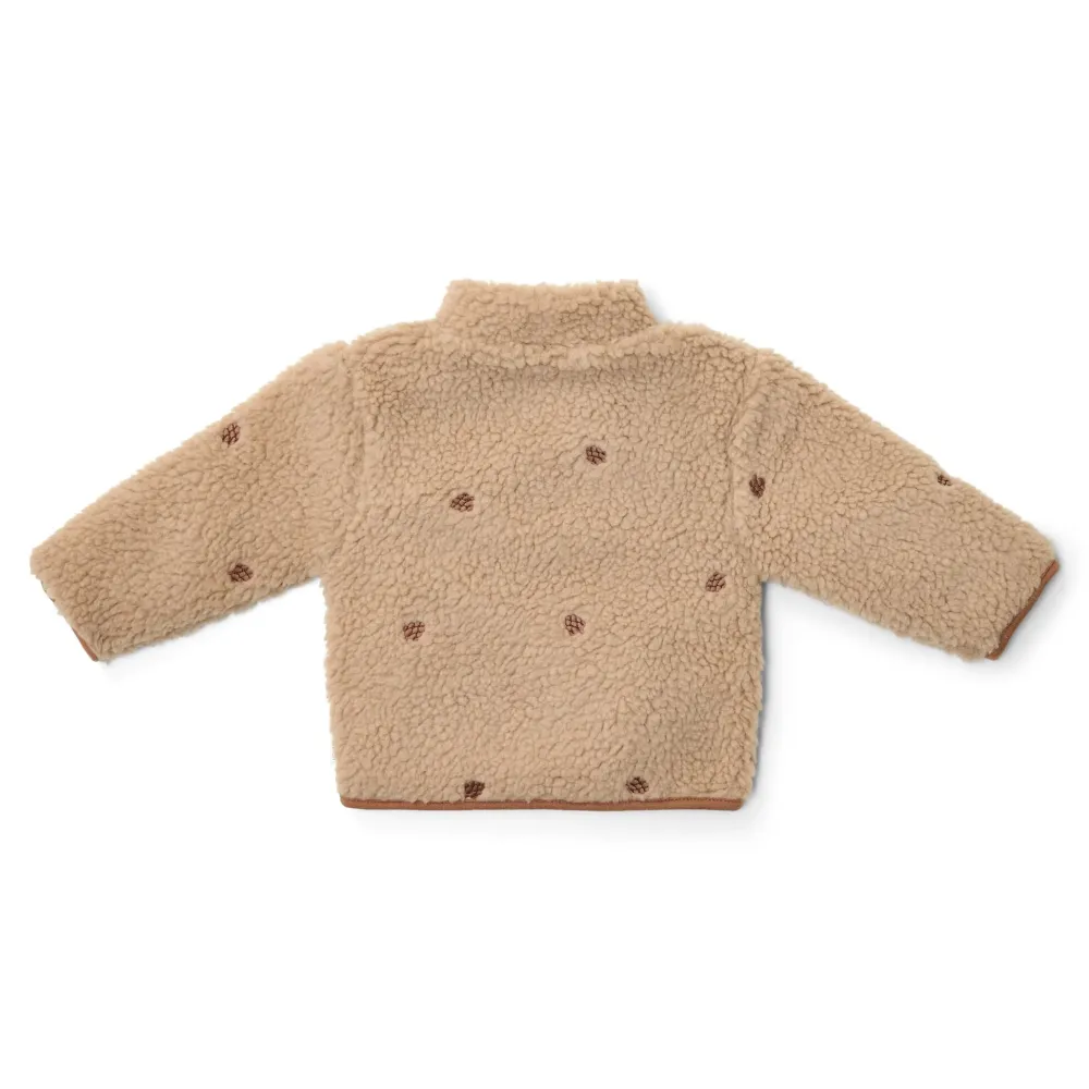 Little Dutch Teddy vest - Bruin - Forest Friends