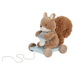 Little Dutch Trekdier Eekhoorn - Blauw - Forest Friends