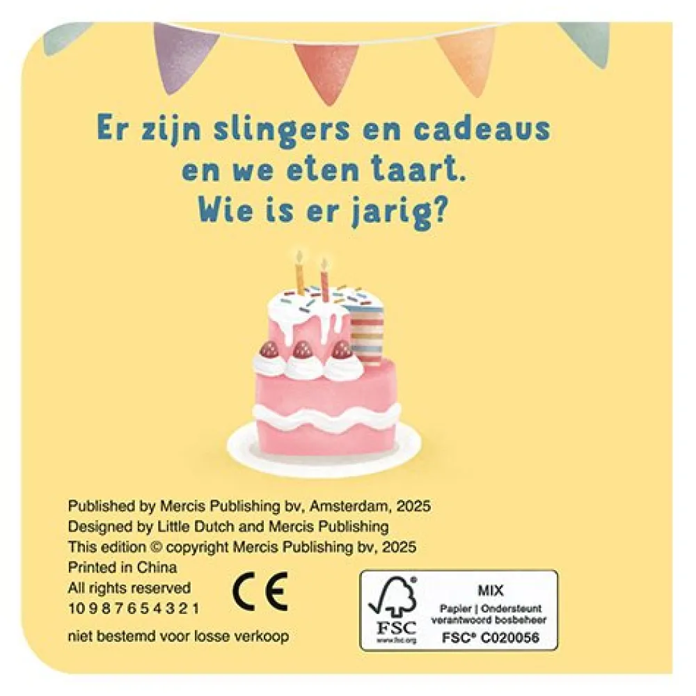 Little Dutch Uitdeelboekjes - Hoera! Het is feest & Muziekparade - NL