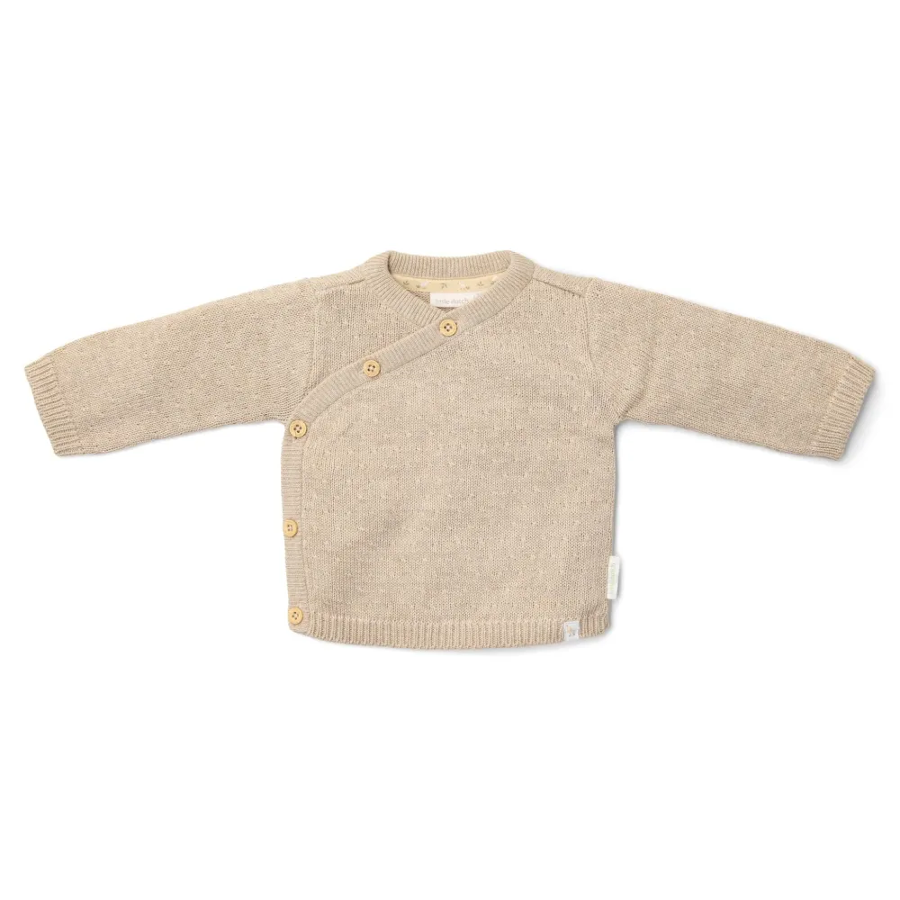 Little Dutch Vest - Beige - Newborn Naturals