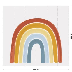 Little Dutch Vliesbehang Rainbow Pure & Nature