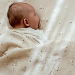 Little Dutch Wiegdeken - Beige - Little Goose - Moon & Stars