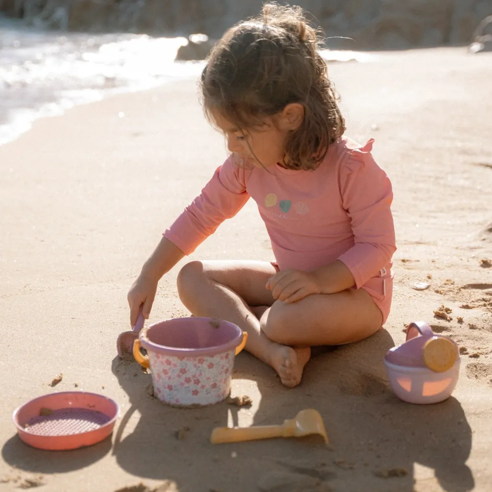 Little Dutch Zwemshirt lange mouw - Roze - Ocean Treasures